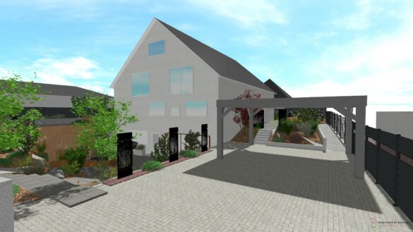 amenagement-paysager-maison-alsace-jardin-paysage-conception-3d-carport